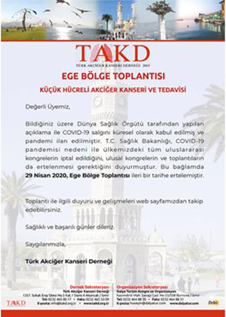 Ege Bölge Toplantısı - 2020-04-29