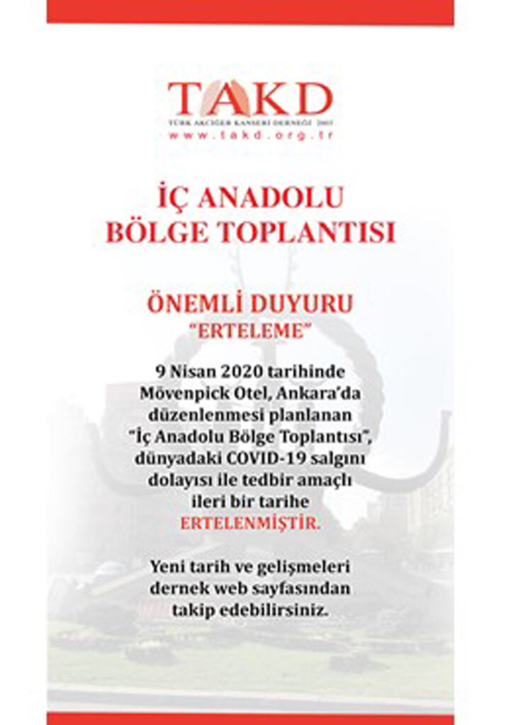 İç Anadolu Bölge Toplantısı - 2020-04-09