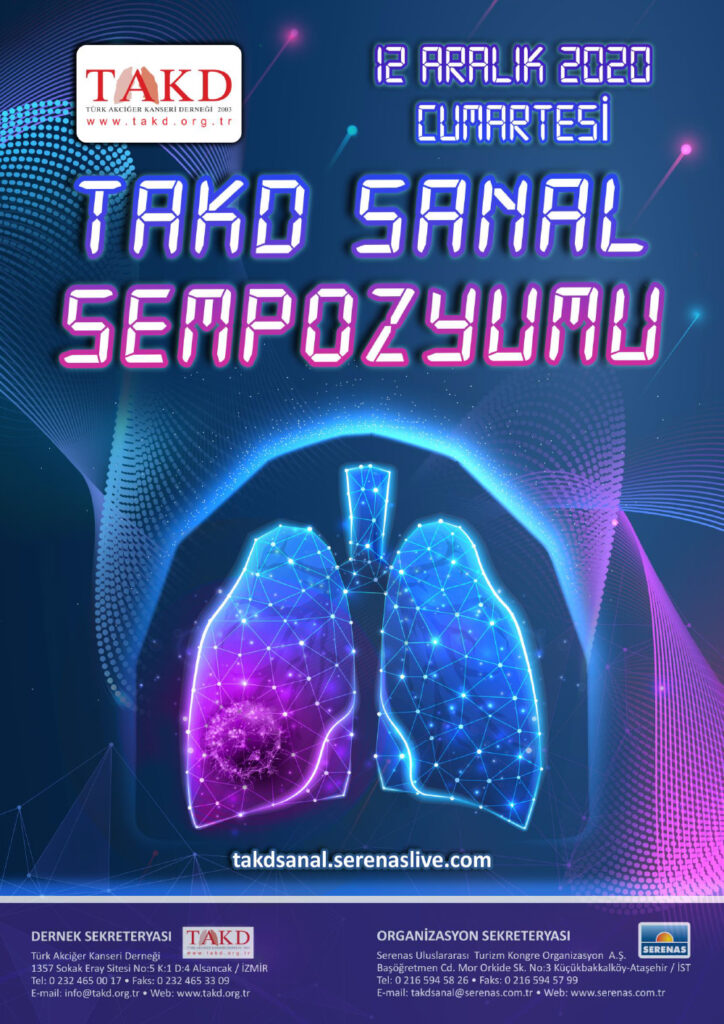 TAKD Sanal Sempozyumu - Afiş Kapak